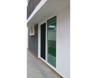 Single Panel Security Screen Door for Double side opening Glass 